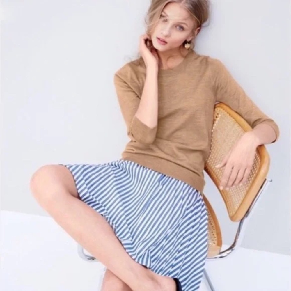 J. Crew 100% Merino Wool Crew Neck Sweater.